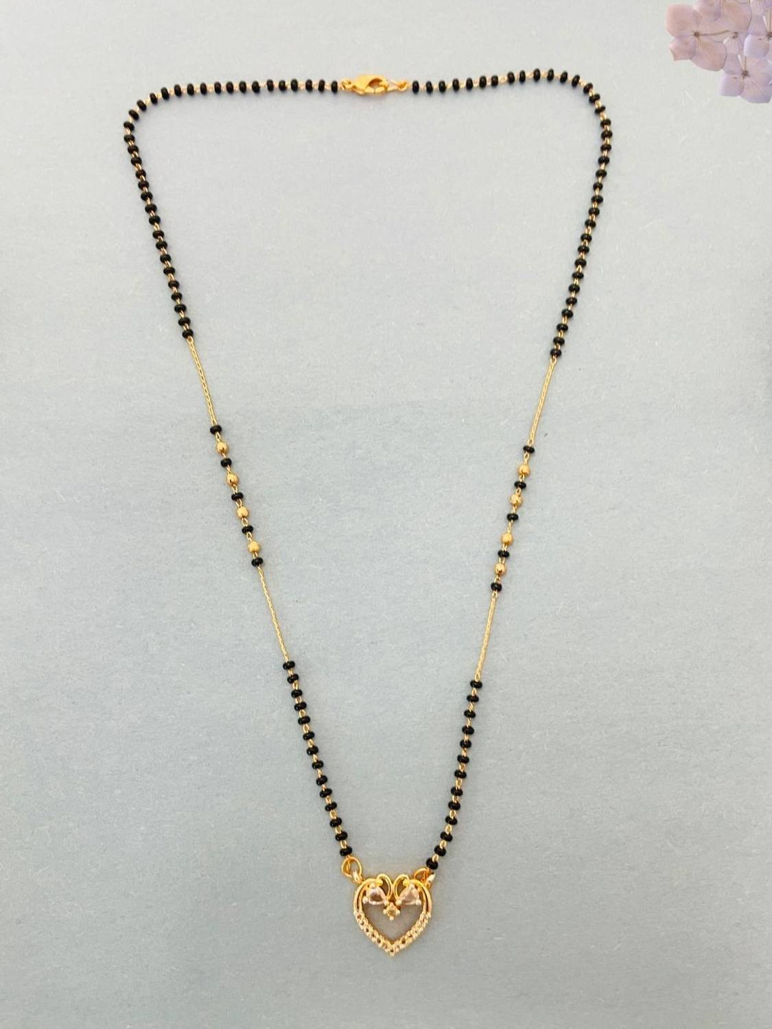 JewelryMiguel 18 inch Brass Mangalsutra - Image 1