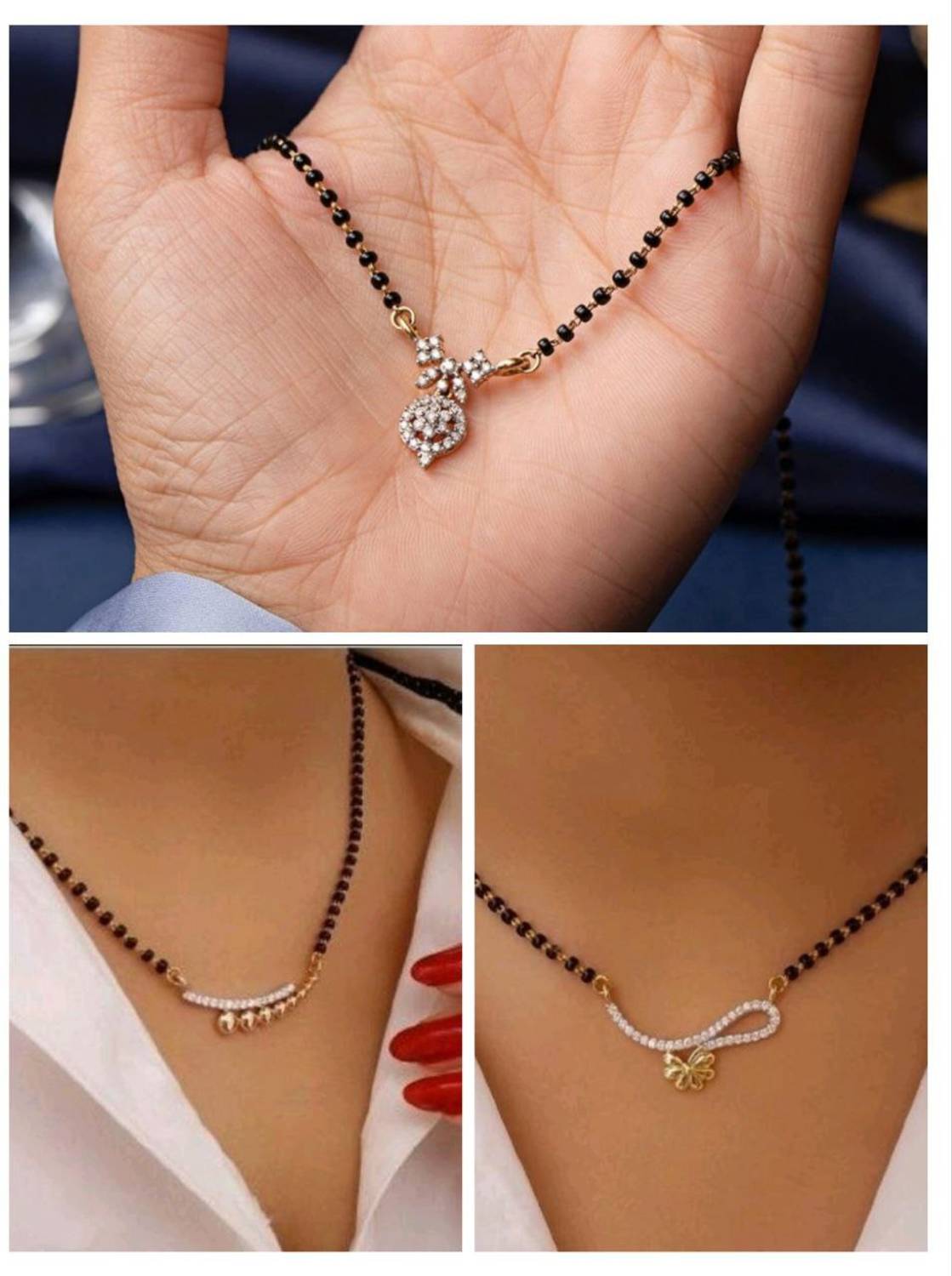 Bhumi09 Brass Mangalsutra