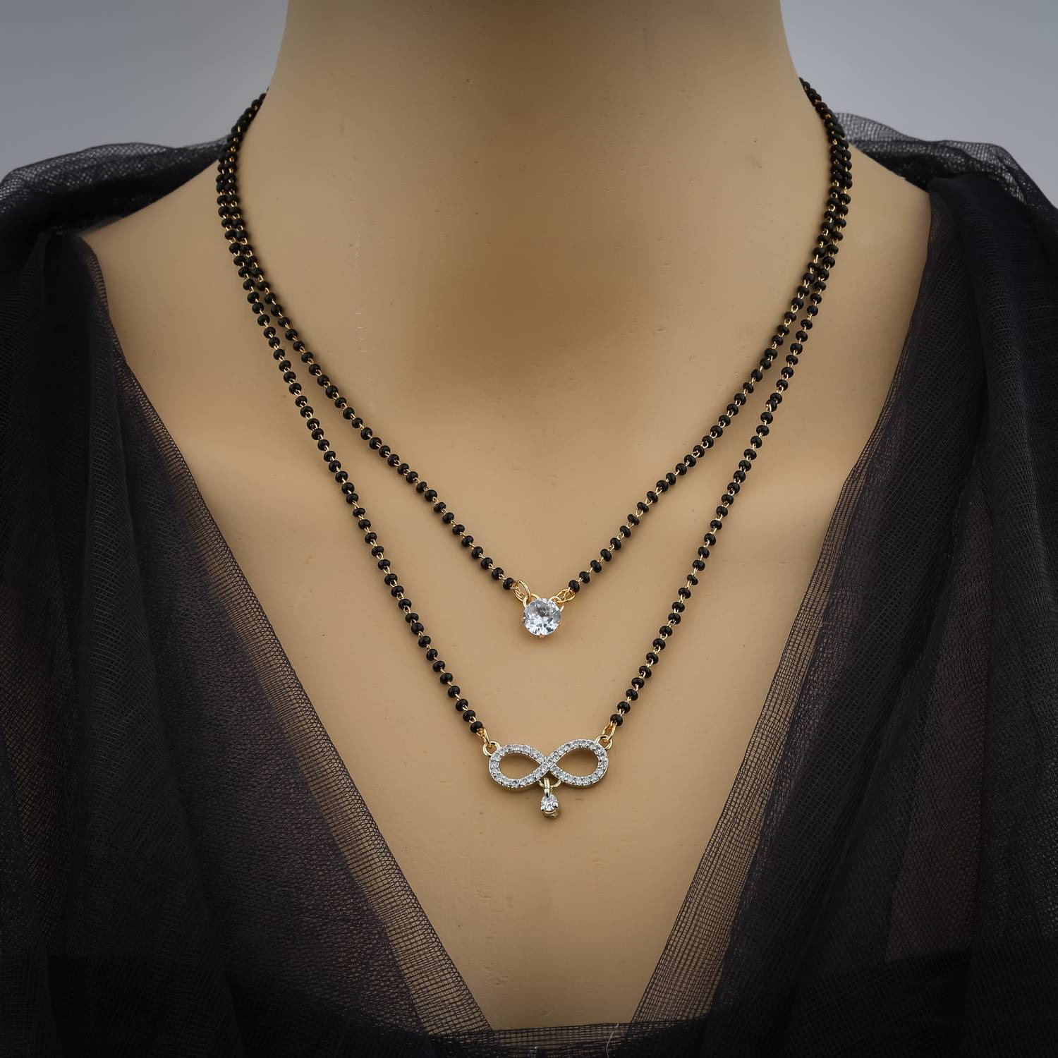 Bhumi09 Brass Mangalsutra