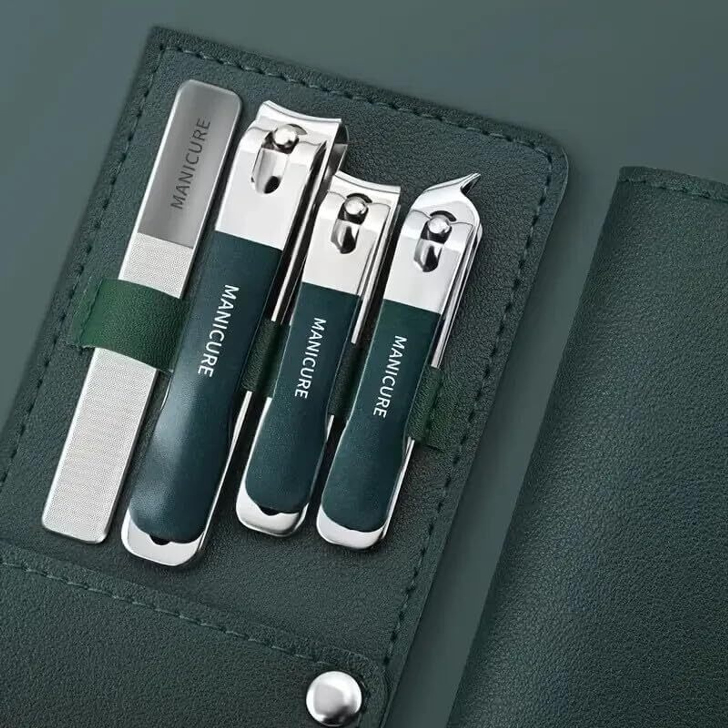 Image of wynyc 10 in 1 Nail Clipper Set Stainless Steel Nail Care Kit