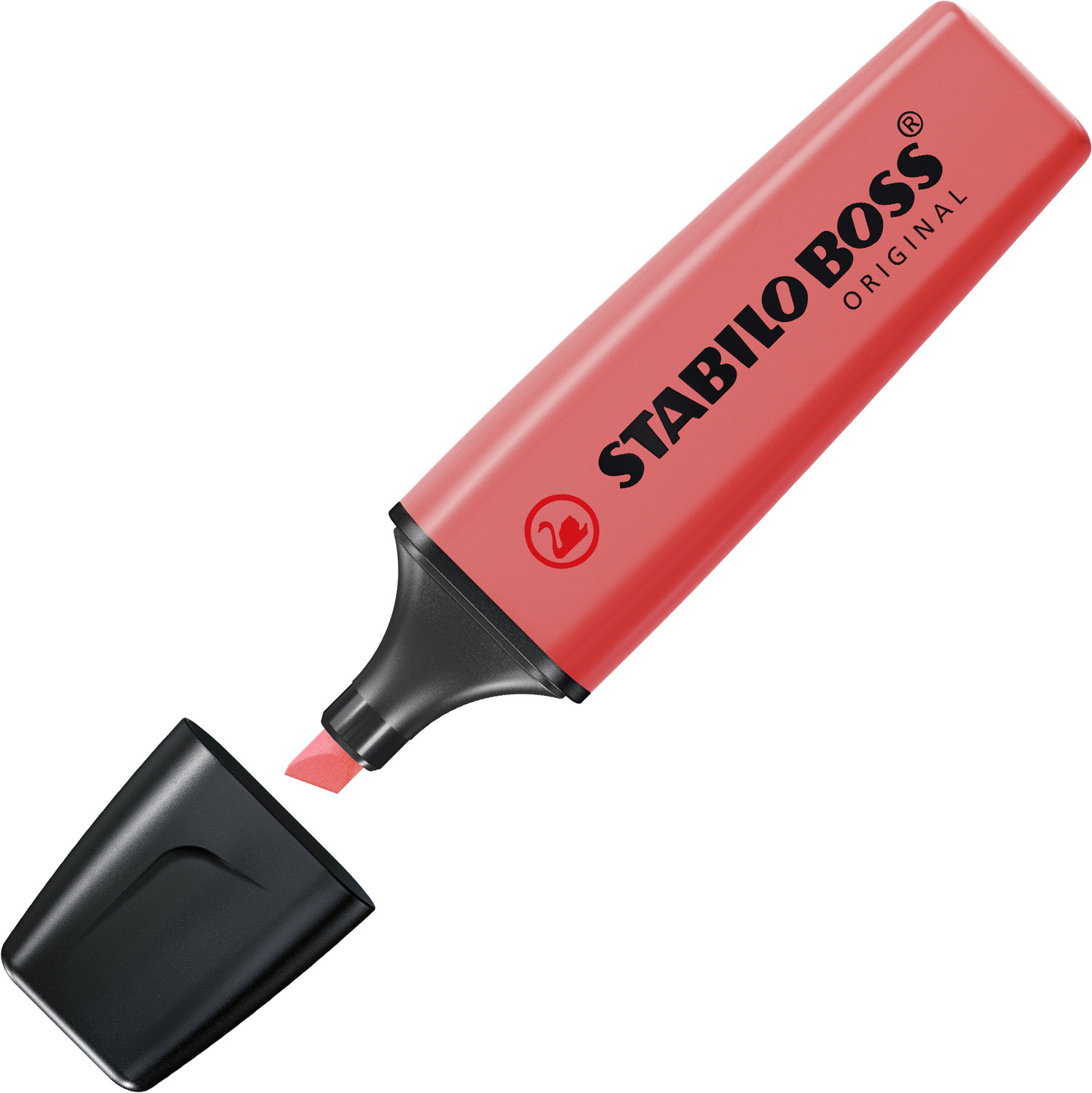 Image of Stabilo BOSS Original Highlighter Pen Blue (Set of 1, Red)