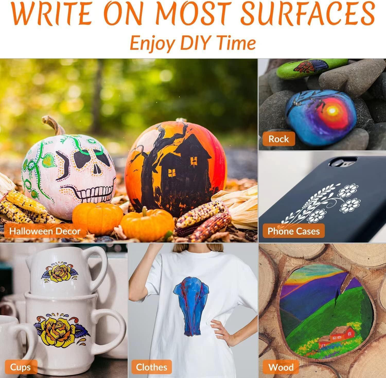 Image of Dwiza Enterprise 24 Pcs Colors Dual Tip Art Markers Coloring Alcohol Based Markers Colored Pens