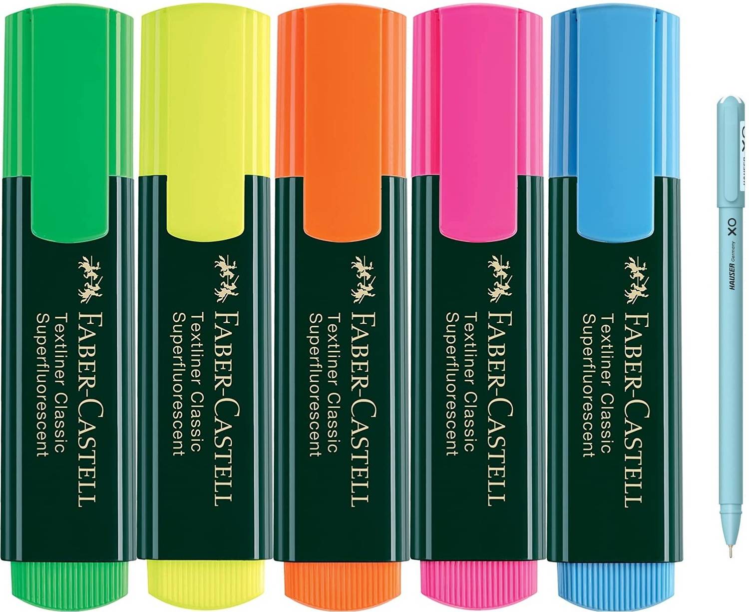 FABER-CASTELL Highlighter Set Of 5 With Xo Pen Rs. 91 - Flipkart