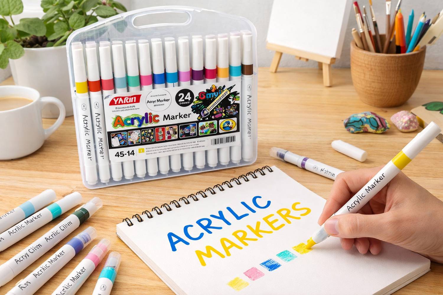 Shopiable Acrylic Paint Markers for Multiple Surfaces - Image 2