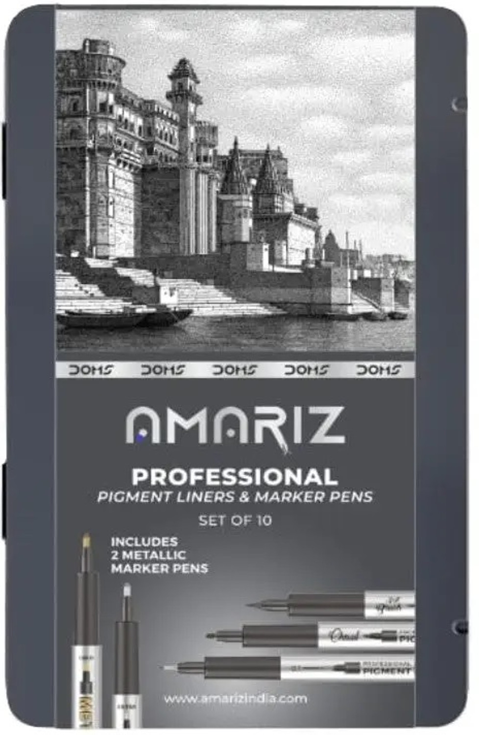 Image of DOMS Amariz Professional Pigment Liners And Markers Pen