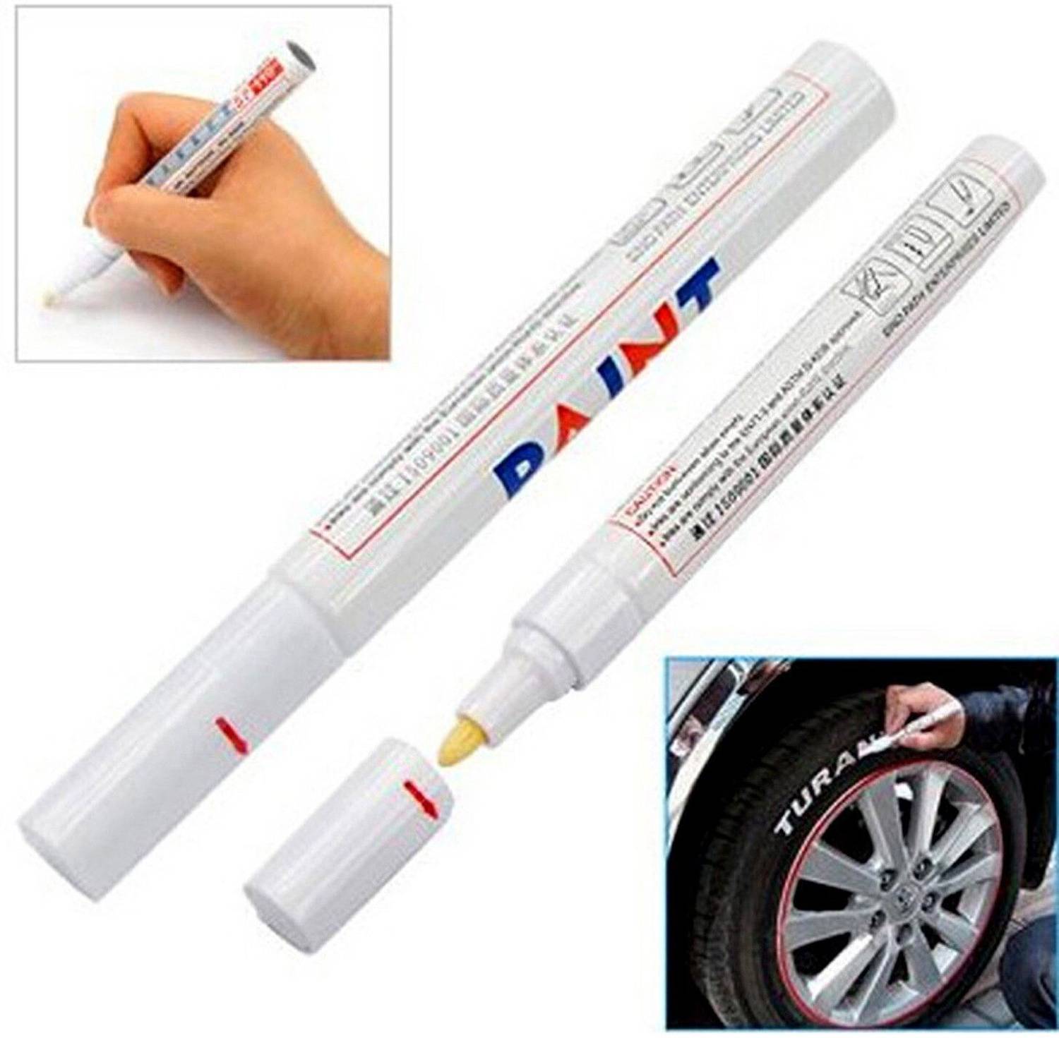 Sipa Permanent Paint Marker Pen - White