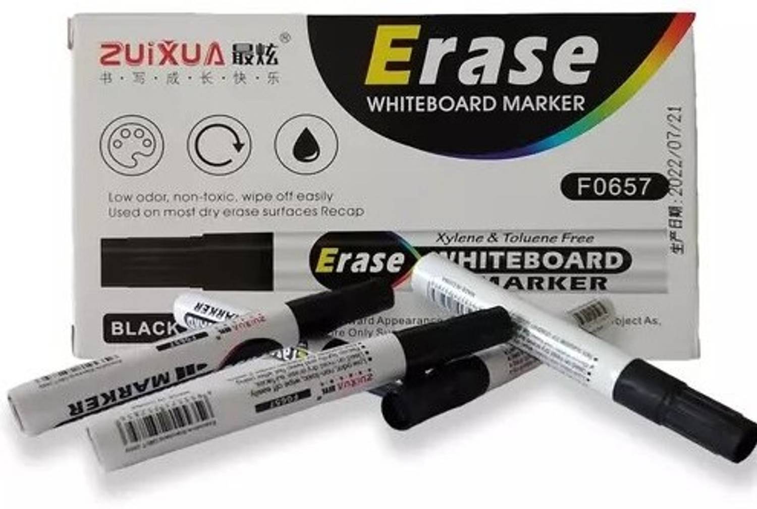 Arrolliant Whiteboard Marker,fine tip dry erase