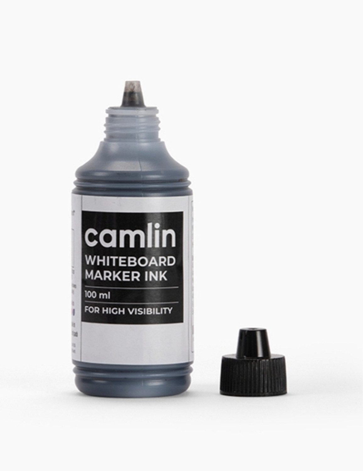 Image of Camlin Kokuyo White broad marker ink Black 100 ml 100 ml Marker Refill