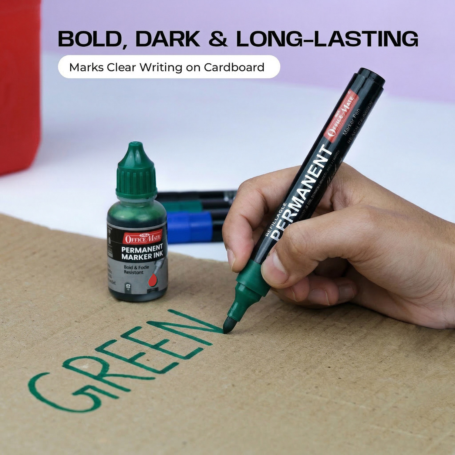 Image of Soni Officemate Permanent Marker Ink 15 ml Marker Refill