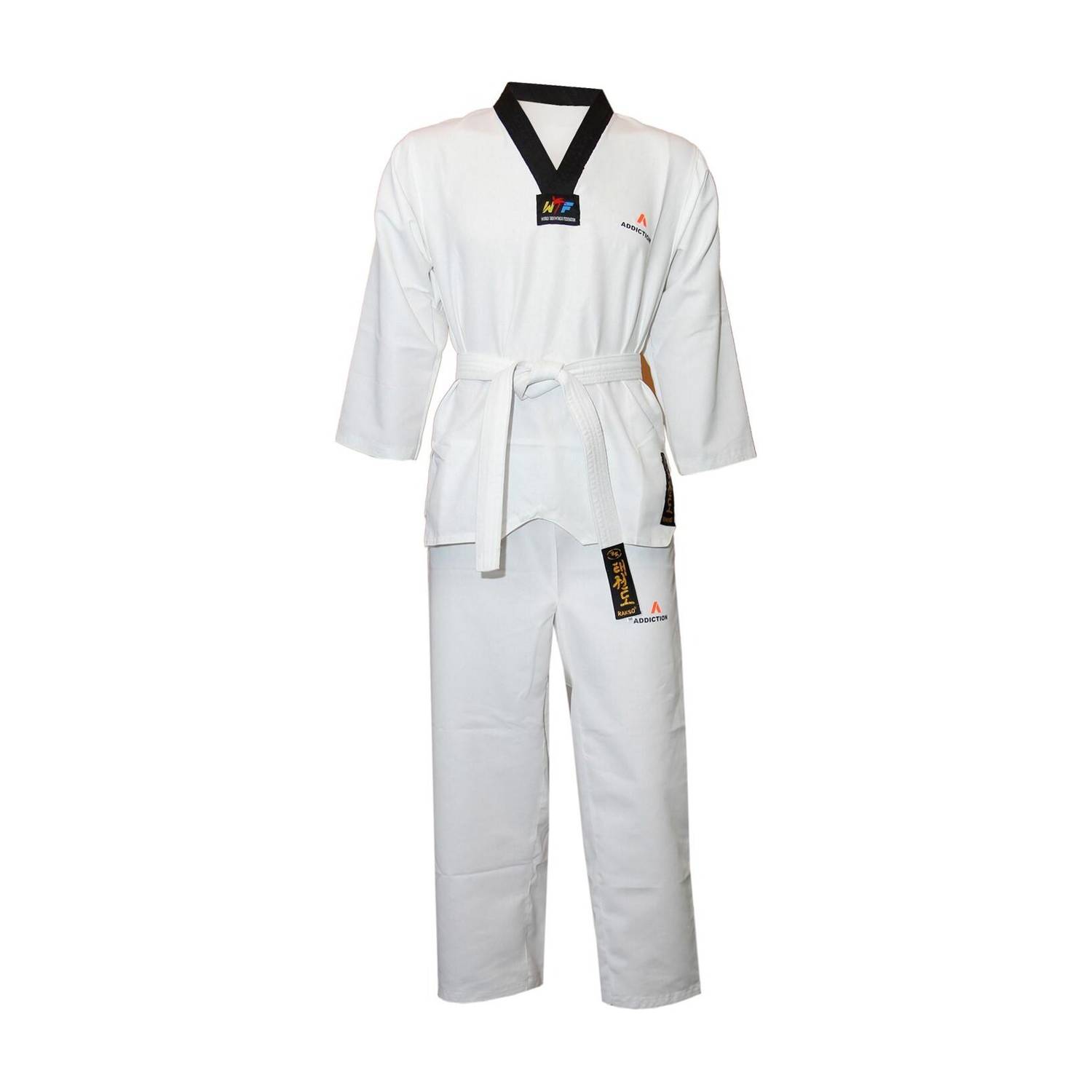 Addiction Taekwondo dress,Taekwondo kit for boys,girls Size 42 Martial Art Uniform
