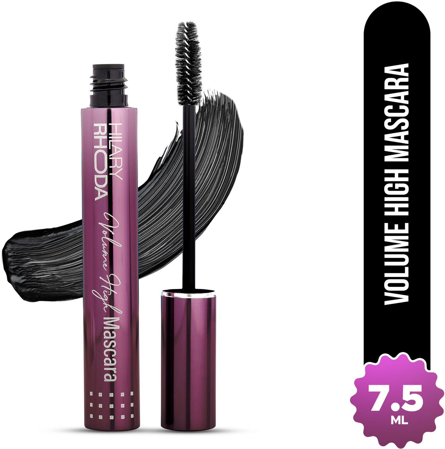 Image of Hilary Rhoda Volume High Mascara | Smudge-free & Water-resistant Mascara | Volumising Mascara 7.5 ml
