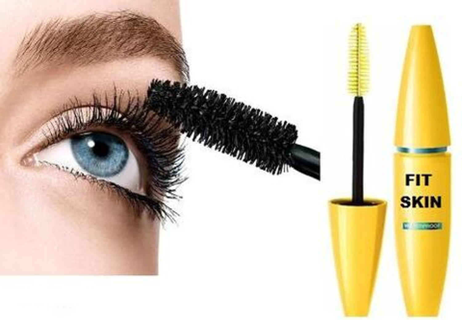 Image of Kiss Beauty FIT SKIN WATERPROOF MASCARA 12 g