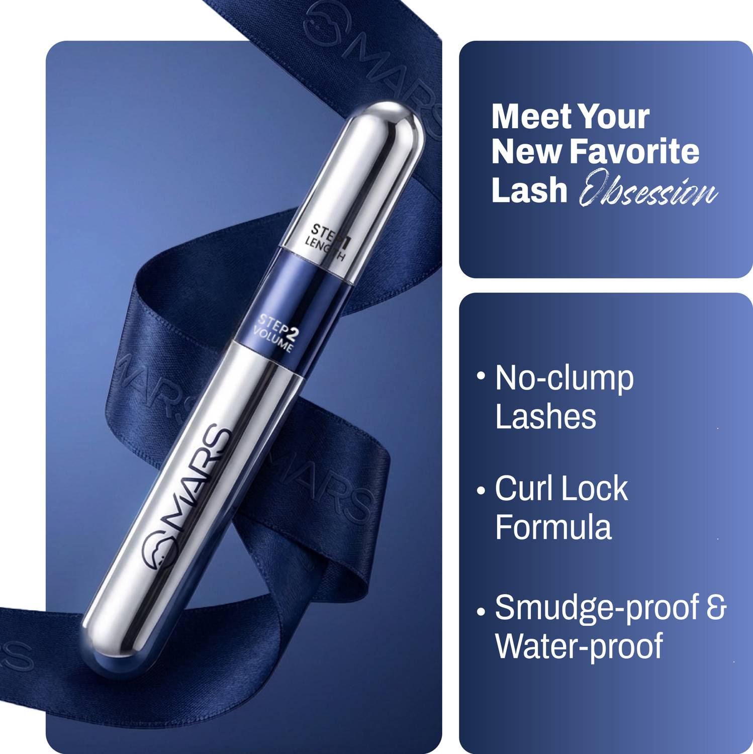 MARS 2in1 Volumizing and Lengthening Mascara 15 ml - Image 3