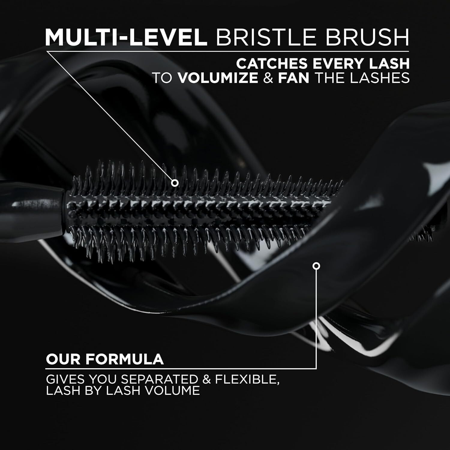 Image of L'Oreal Paris Voluminous Panorama Waterproof Mascara Volumizing, Clump Free, Smudge free 9.9 ml (Black)