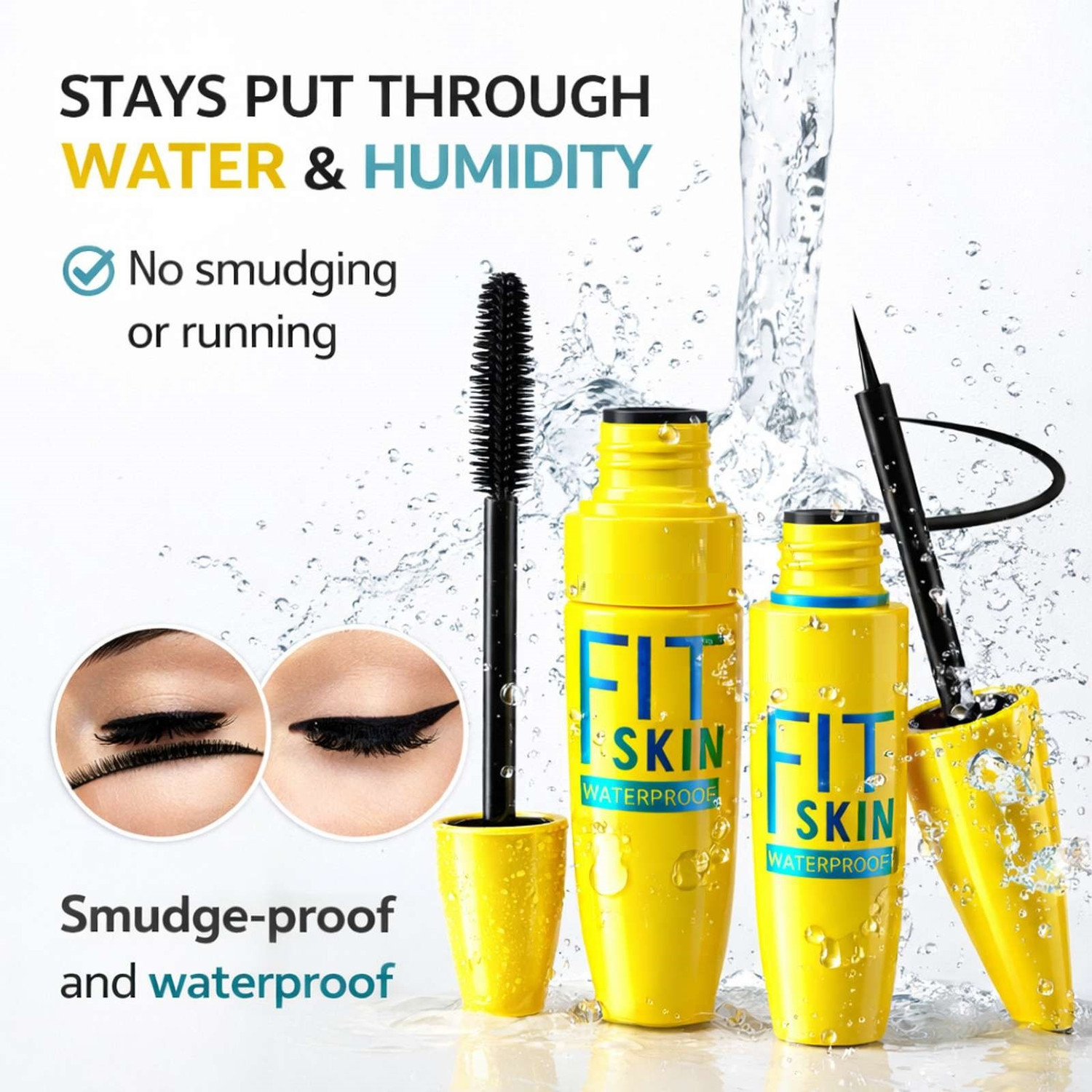 Image of K.Y.L.Plus Stay-On Mascara & Eye Define Eyeliner - Pack of 2 (2 Items in the set)