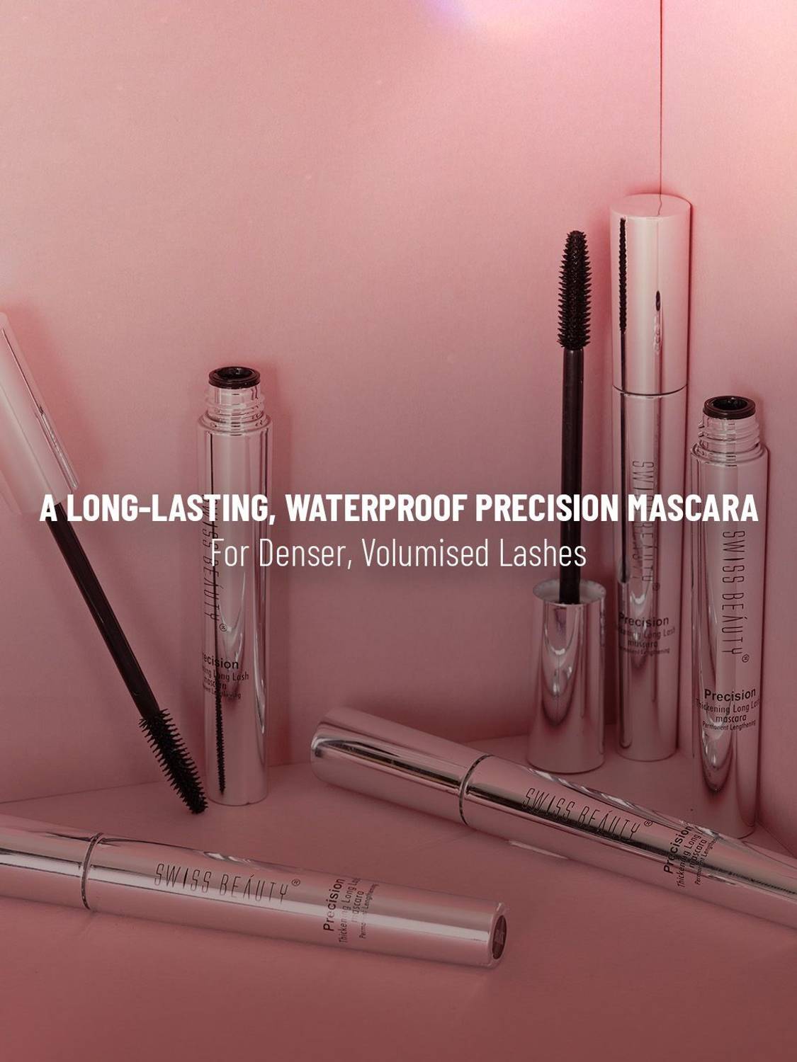 SWISS BEAUTY Waterproof Volume Mascara 8.5 ml - Image 4