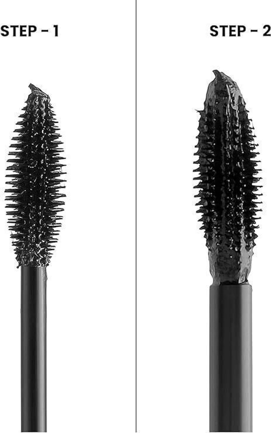 Image of GLAM GODDESS 2 Step Volumising and Lengthening Long Lasting Double Trouble Mascara 15 ml