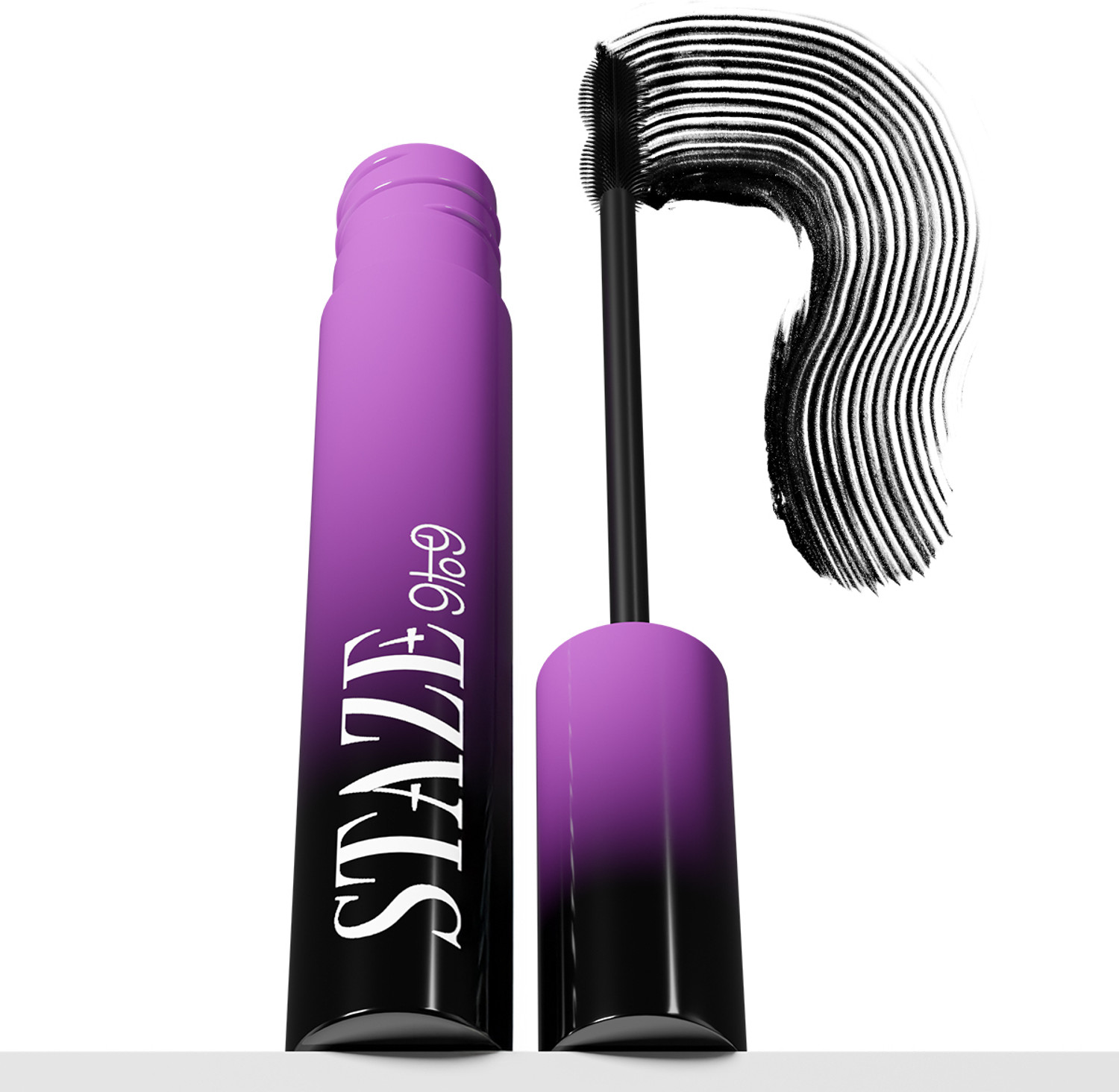 Staze All Eyes On You Tubing Mascara | Waterproof | Volumizing | Blackest Black | 5ml 5 ml