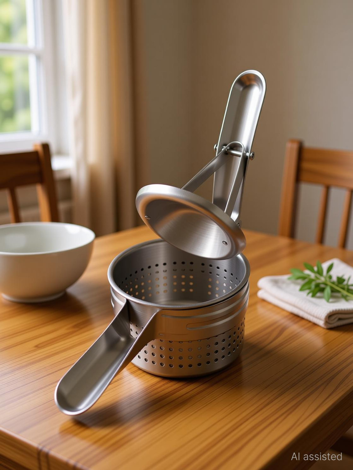 Image of frogtail handy potato masher Stainless Steel Masher