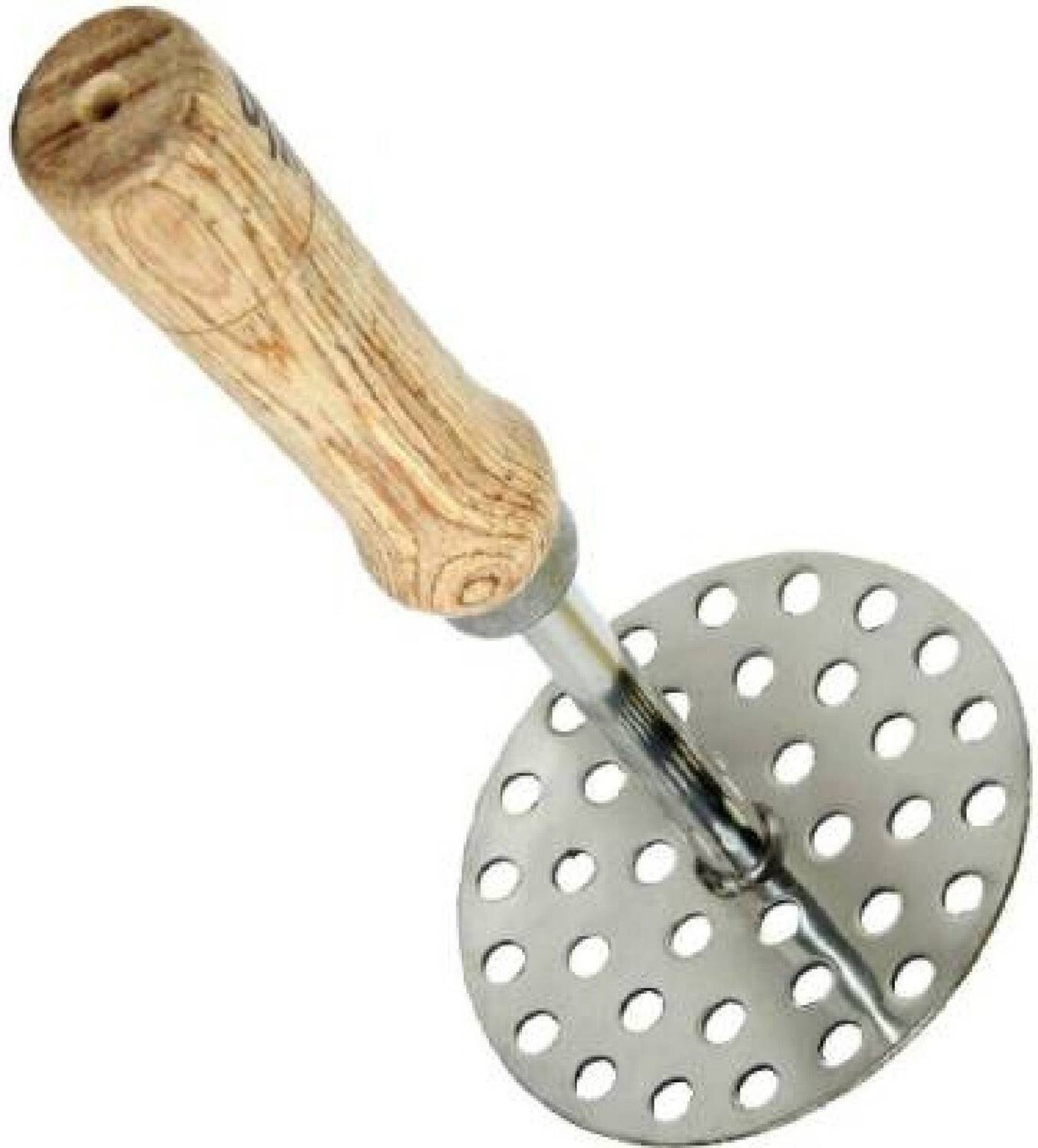 bright arts heavy steel masher potato vegetable masher Steel Masher