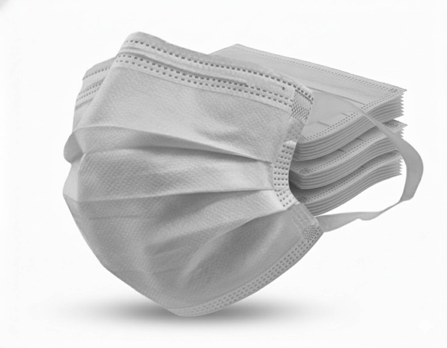 7SHIELD CE and ISO Certified with Extra soft Fabric ear loop and Inbuilt Plastic coated Nose pin disposable unisex mask soft fabric Ear loop Soft loop Mask Water Resistant Surgical Mask With Melt Blown Fabric Layer