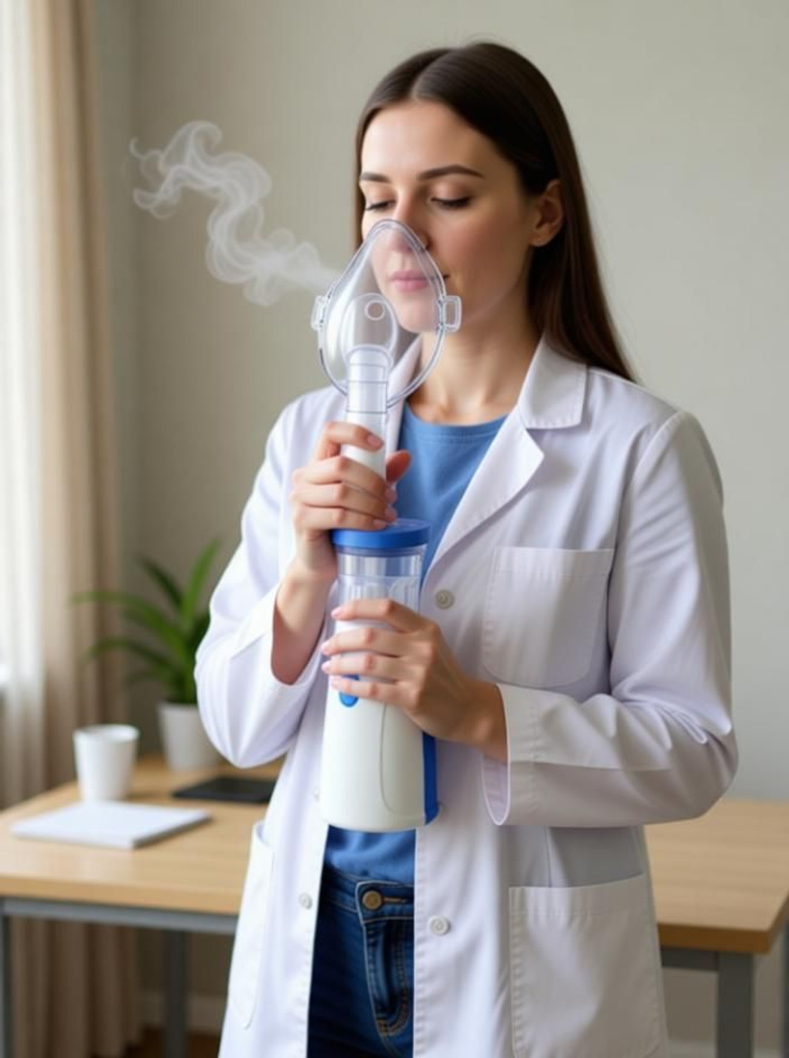 Image of colorsole Portable Nebulizer Machine for Adults and Kids Travel and Household Use Portable Nebulizer Machine for Adults and Kids Travel and Household Use Reusable