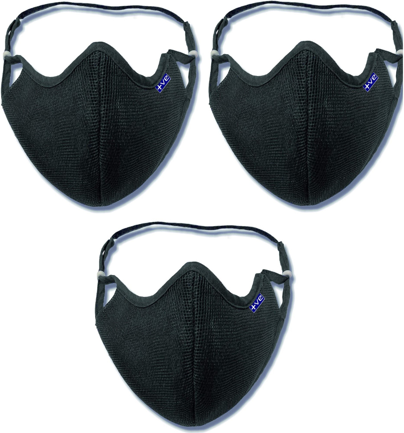 Image of Posi+ve Reusable Face Mask. 99% FOG FREE, 99.80% BFE, Easy Breathing & Sweat absorption, Clear Vision, Soft on Ears, Certified & Compliant by: CE, ISO, GMP, FDA & WHO N99 Washable N99