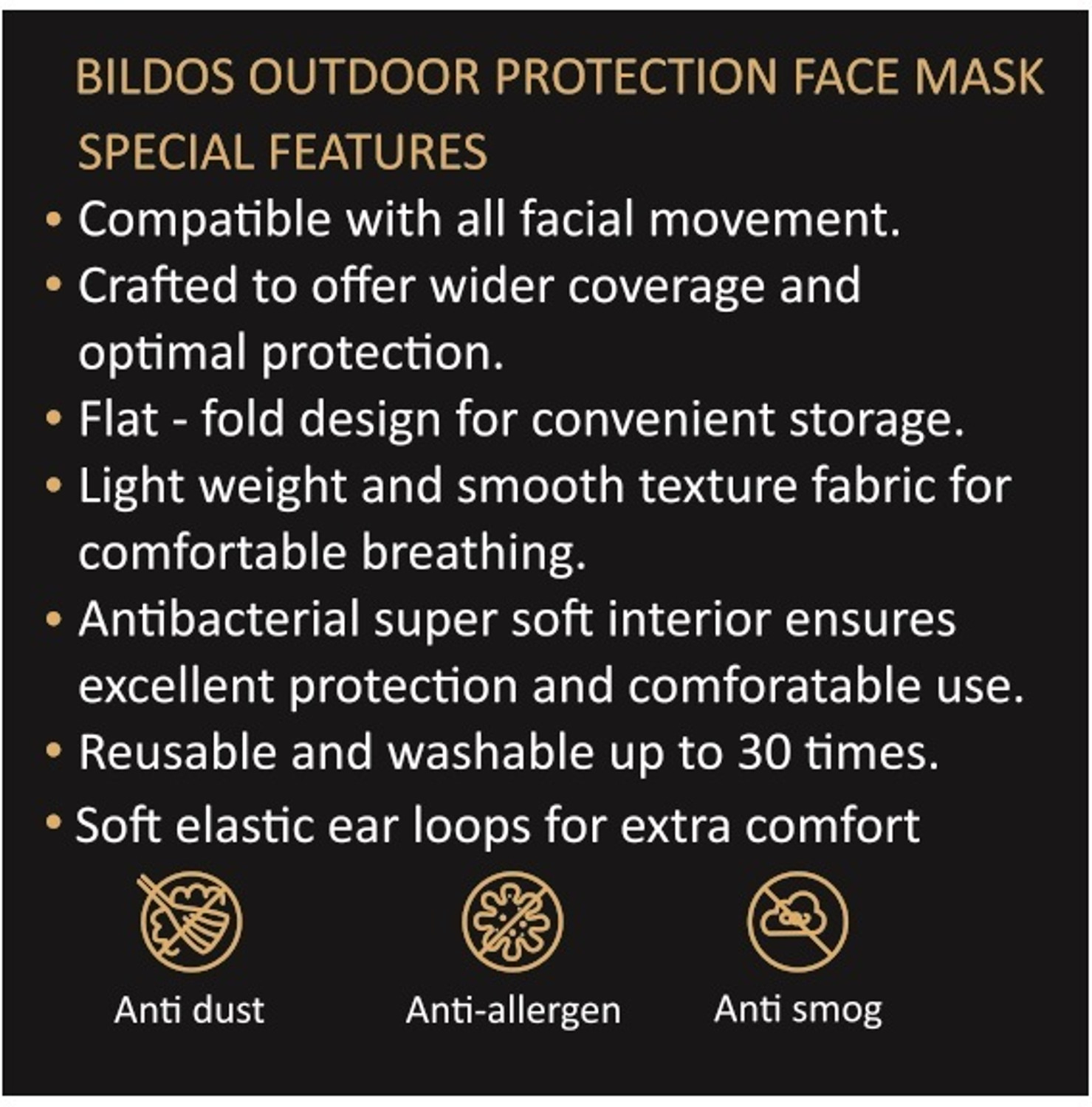 Image of Corosafe Anti pollution Mask for Men & Women Cloth Mask With Melt Blown Fabric Layer