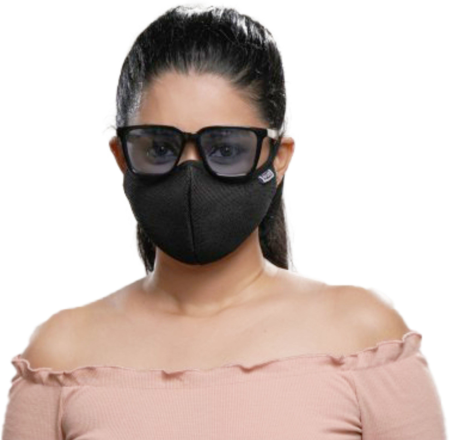 Image of Posi+ve Reusable Face Mask. 99% FOG FREE, 99.80% BFE, Easy Breathing & Sweat absorption, Clear Vision, Soft on Ears, Certified & Compliant by: CE, ISO, GMP, FDA & WHO N99 Washable N99