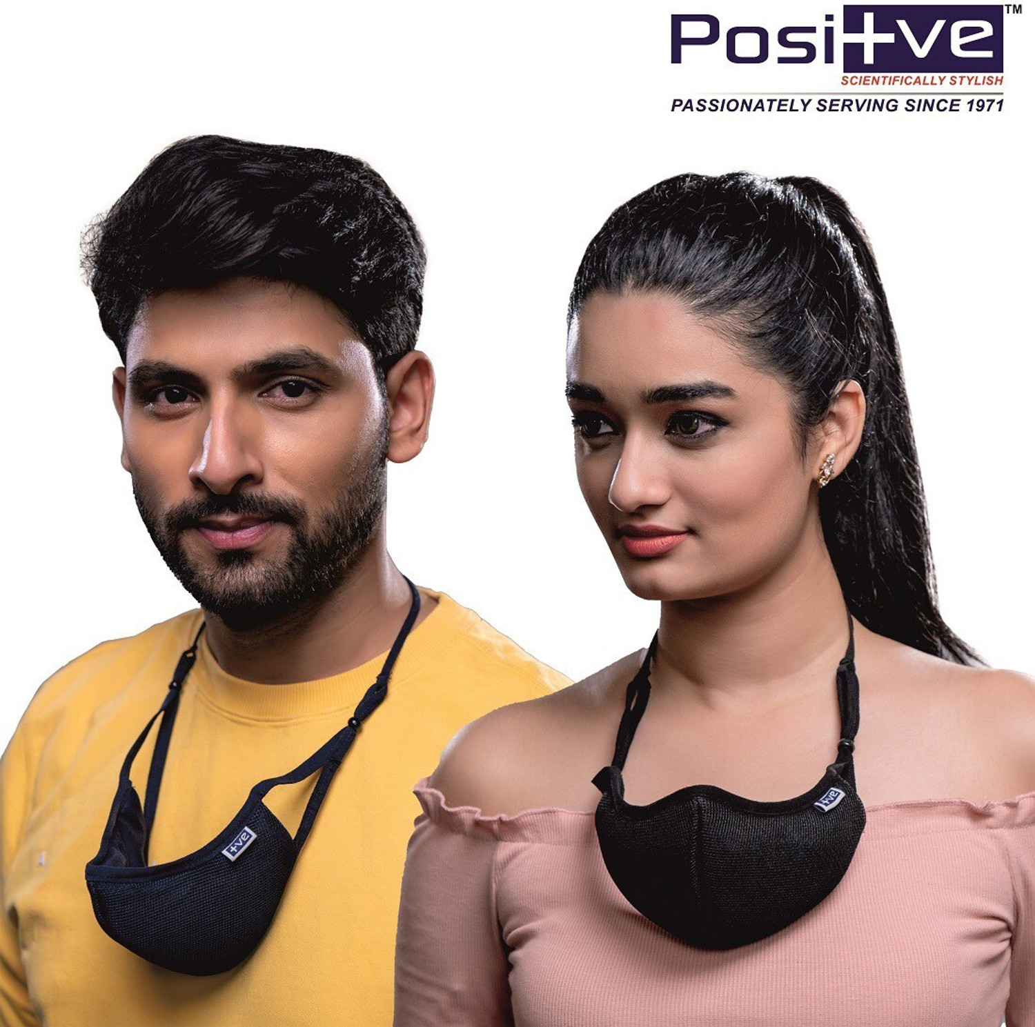 Image of Posi+ve N99 Reusable Face Mask. 99% FOG FREE, 99.80% BFE, Easy Breathing & Sweat absorption, Clear Vision, Soft on Ears, Certified & Compliant by: CE, ISO, GMP, FDA & WHO N99 Washable
