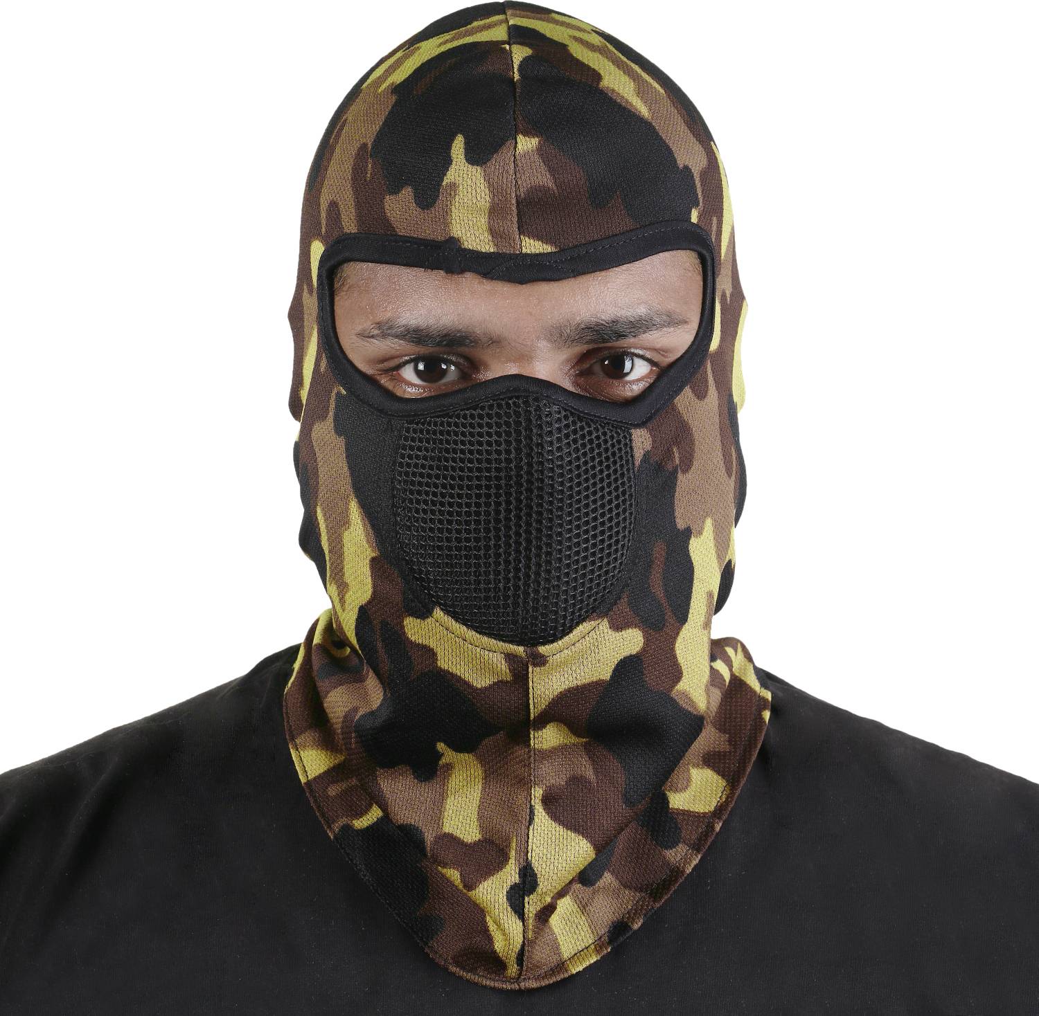 CareDone Green Full Face Mask for Men's & Women's| Helmet Mask|Ridder Mask| Bike Mask Decorative Mask