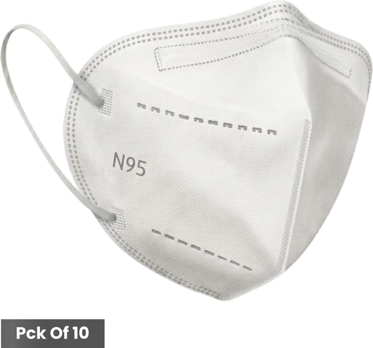 Image of The Divine Exports N95 Mask N95 white var10 Reusable, Washable
