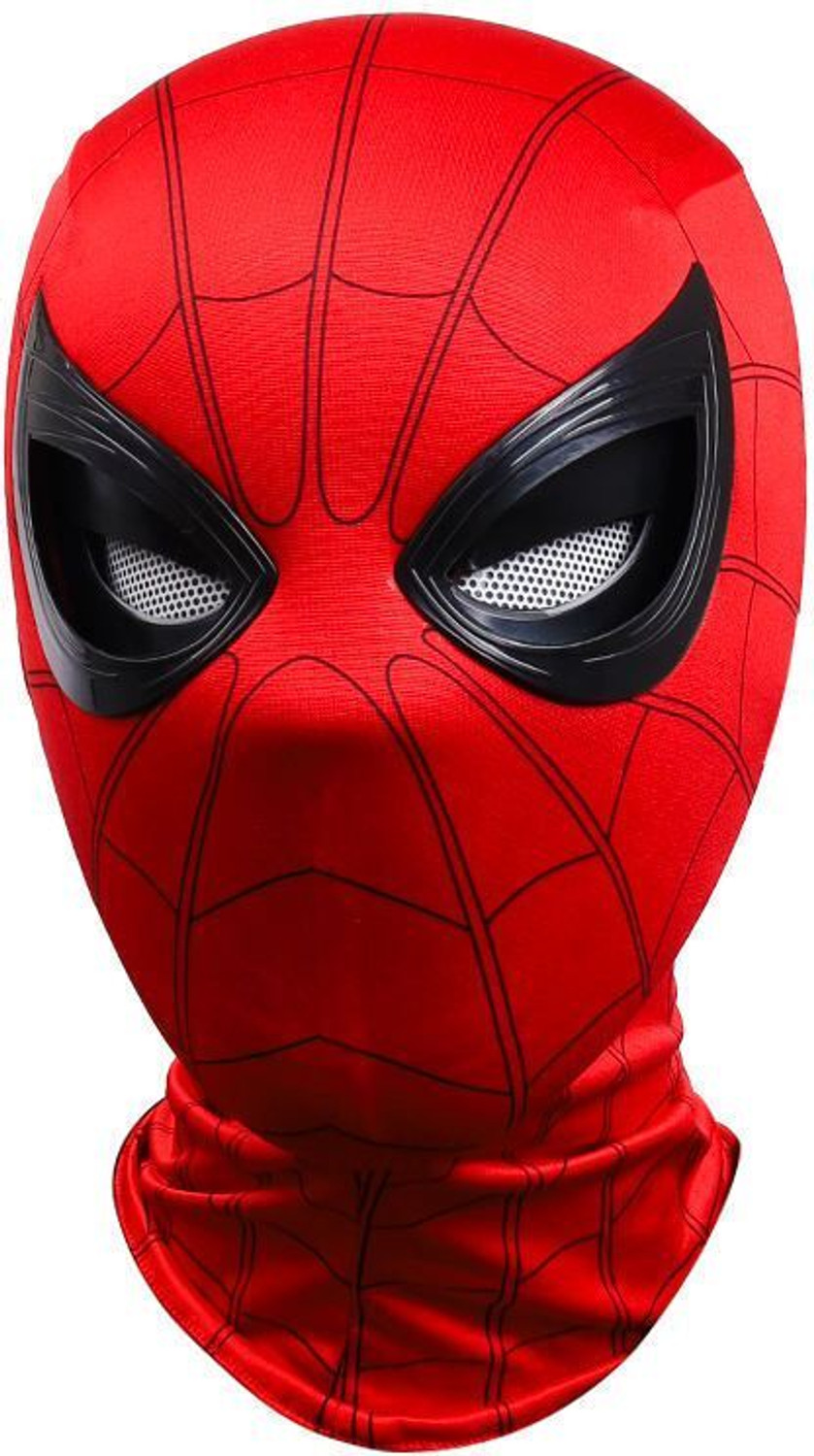 Image of SHOPOGENIX Superhero Spider Mask Full Head Cover& Mesh Eyes - Kids & Adults Cosplay Costume Party Mask