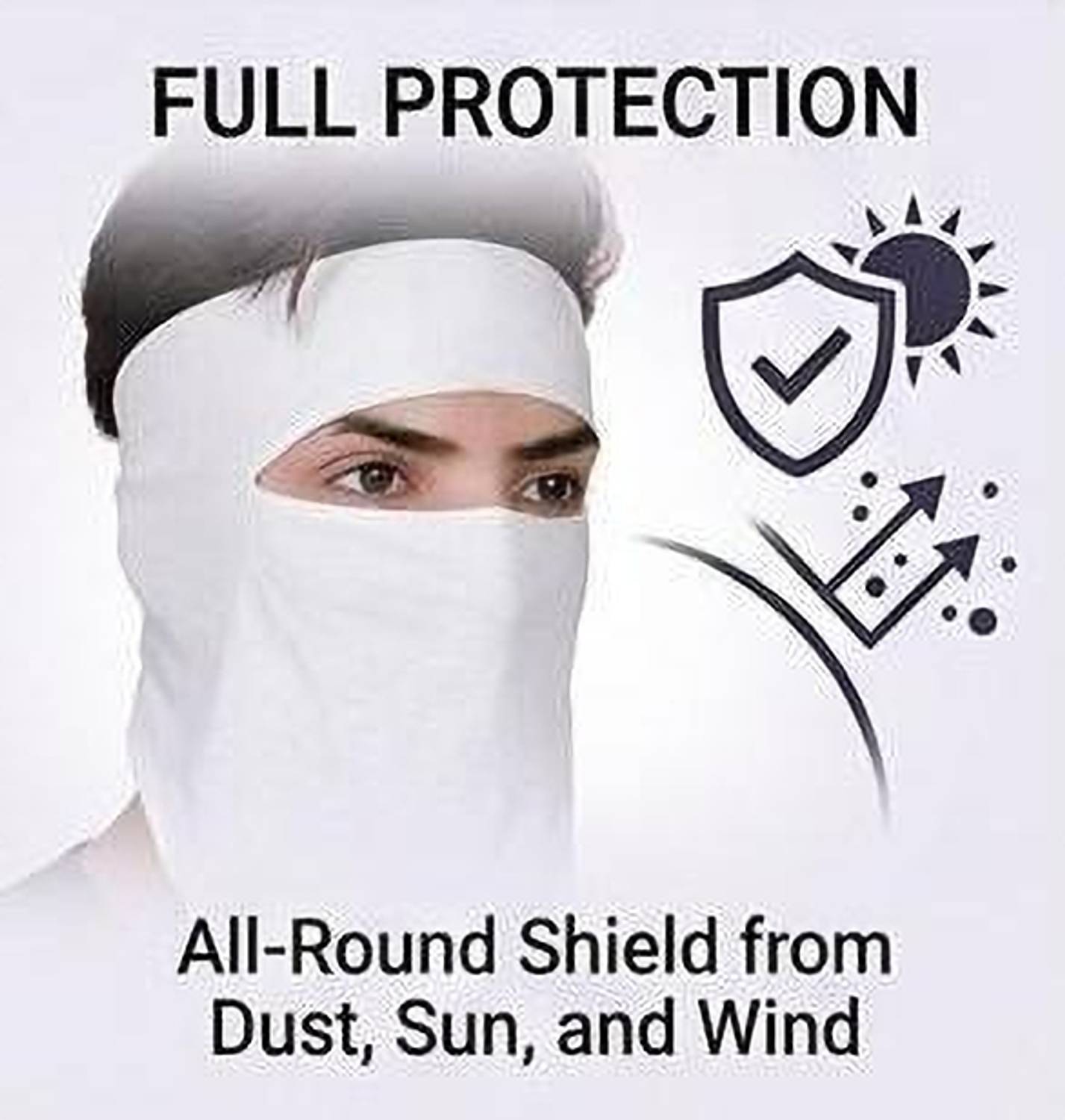Humble Cotton Handkerchief Face Mask for Bike Riding - Image 4