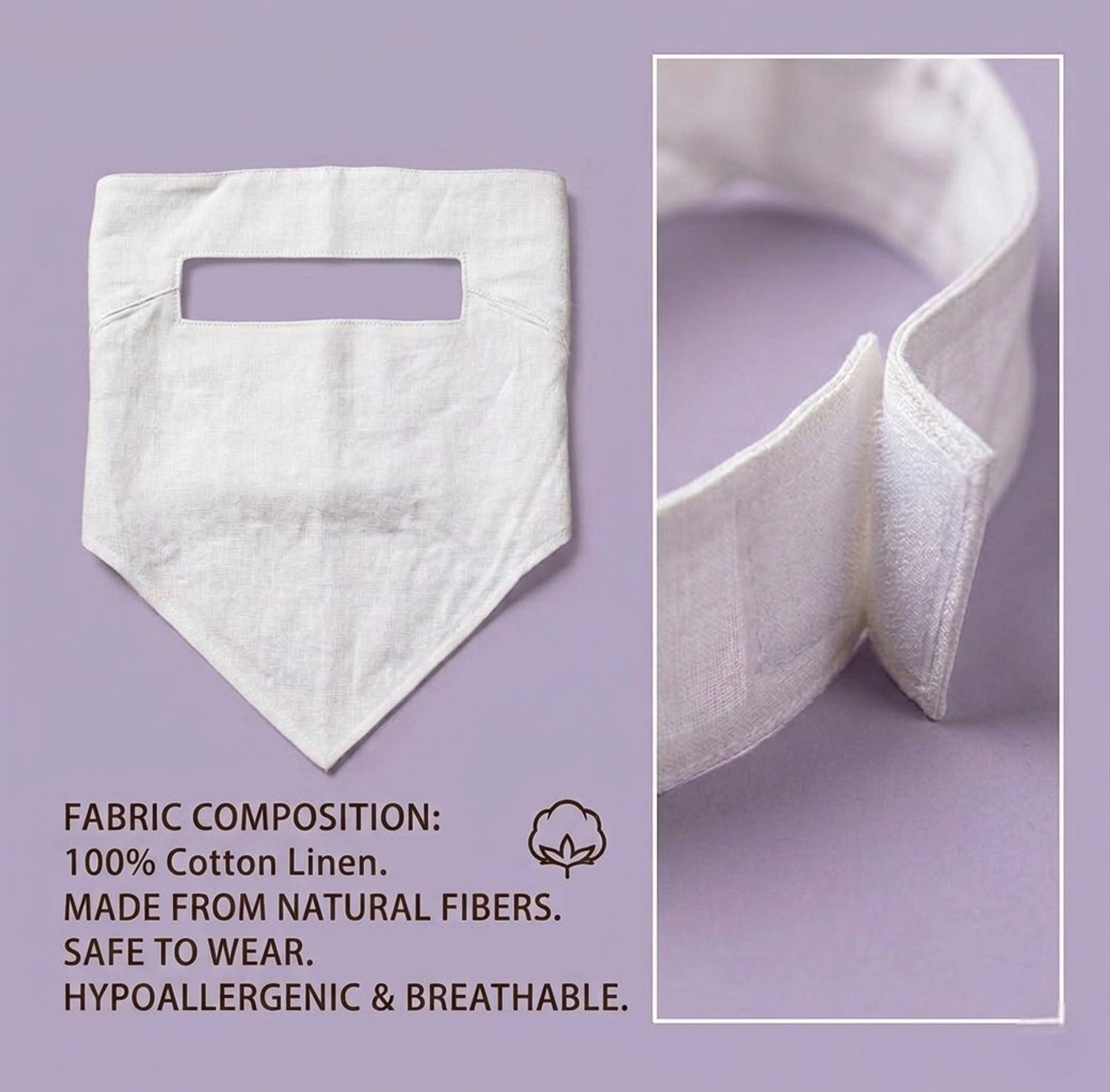 Humble Cotton Handkerchief Face Mask for Bike Riding - Image 3