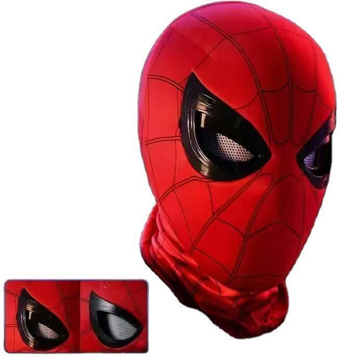 Wengonvila Animated Spider-Style Mask, Movable Eyes - Image 3