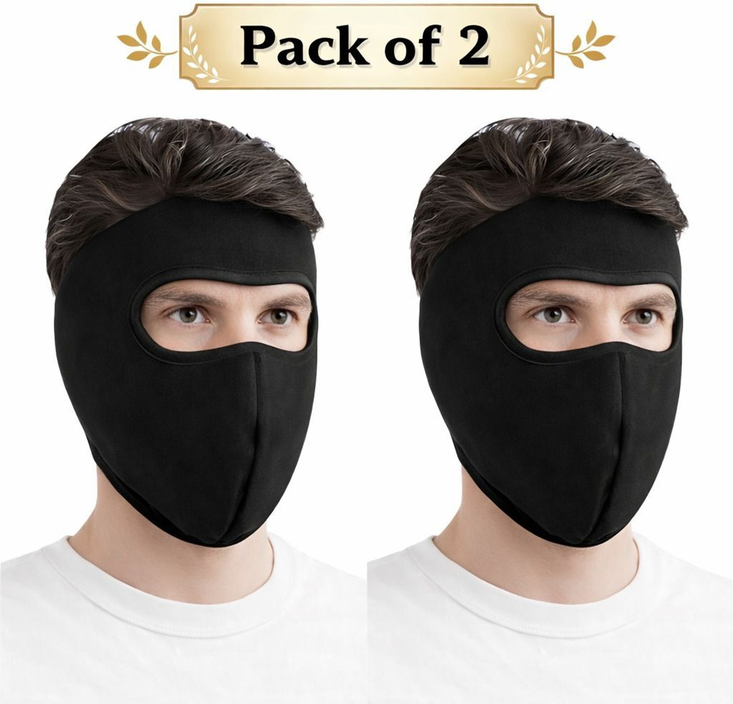 Image of ZENLINK RideSafe Head & Face Cover - Pack of 2 Decorative Mask