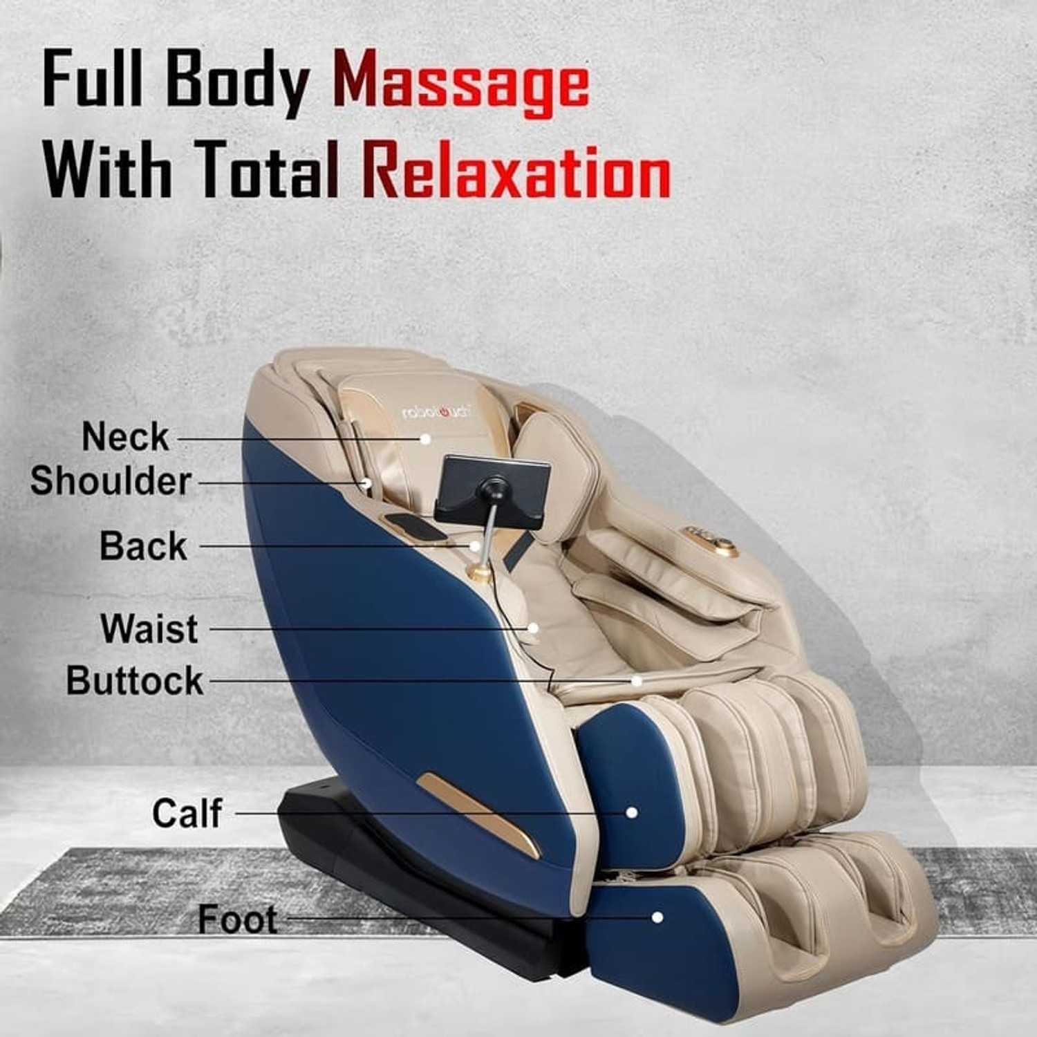 Image of RoboTouch ECZ BLUE Massage Chair
