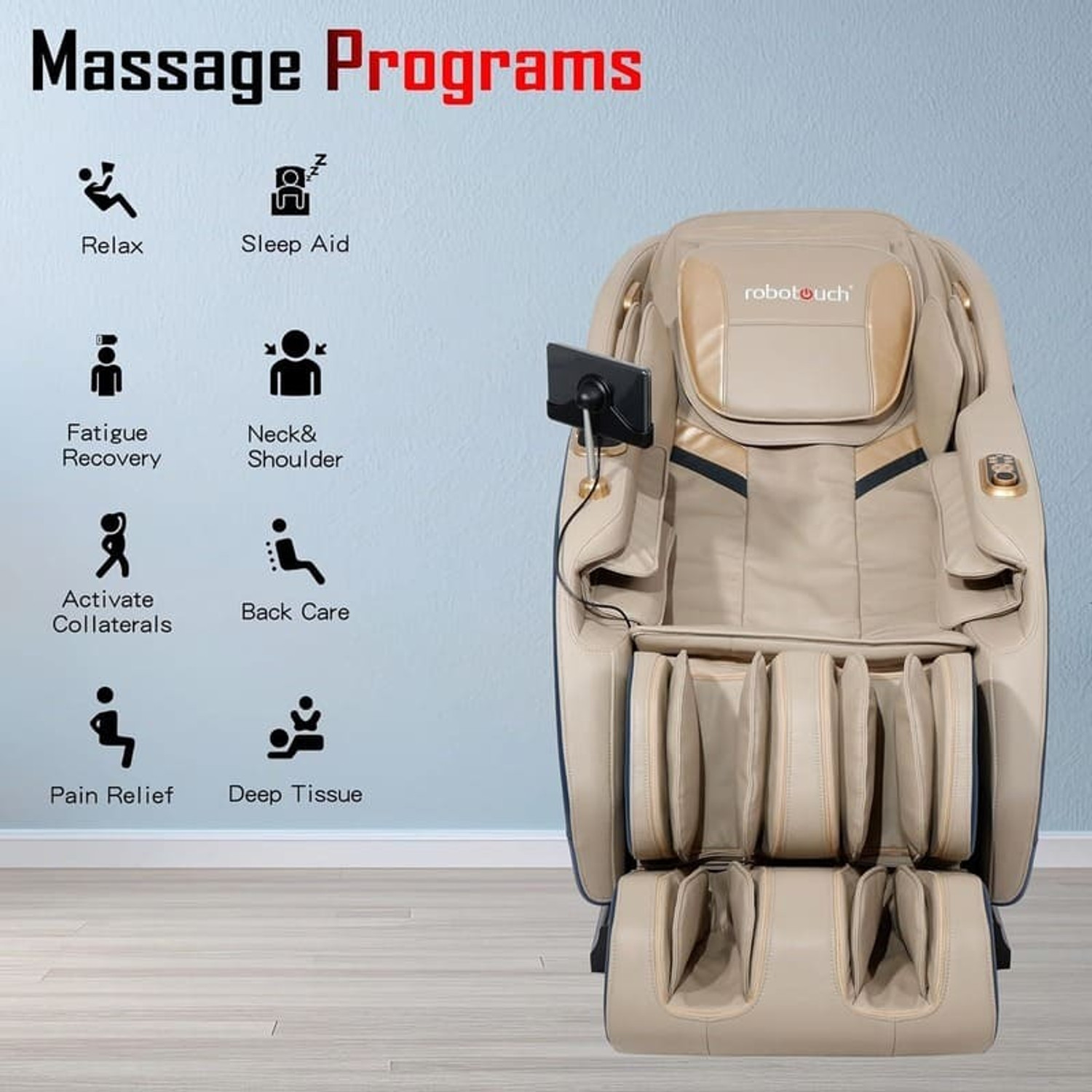 Image of RoboTouch ECZ BLUE Massage Chair