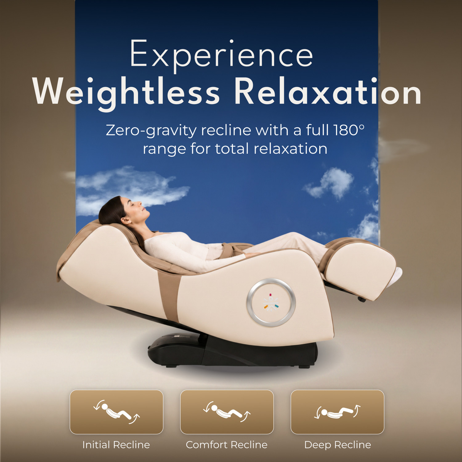 Image of Cult Massage Chair | SL-Track Full Body | Zero Gravity | Heating for Waist & Calves Massage Chair