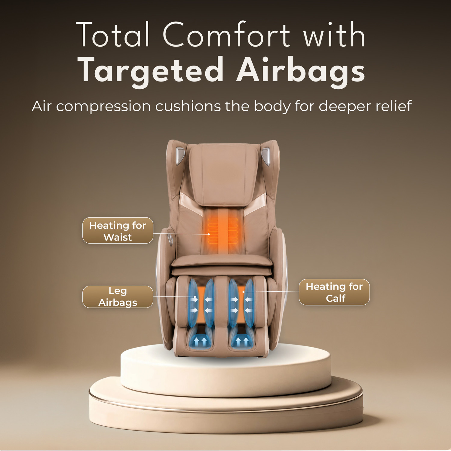Image of Cult Massage Chair | SL-Track Full Body | Zero Gravity | Heating for Waist & Calves Massage Chair