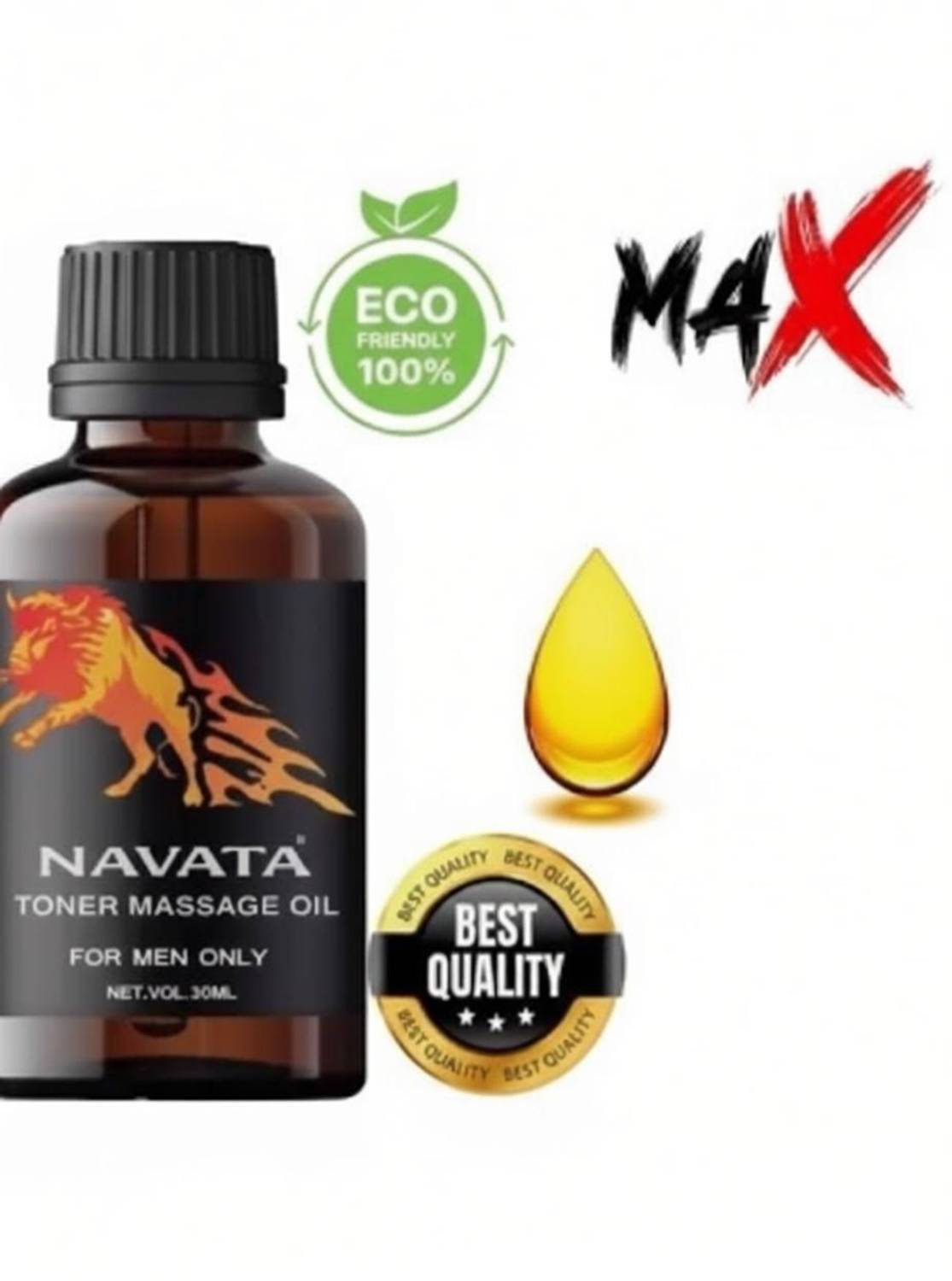NAVATA Massage Oil for men