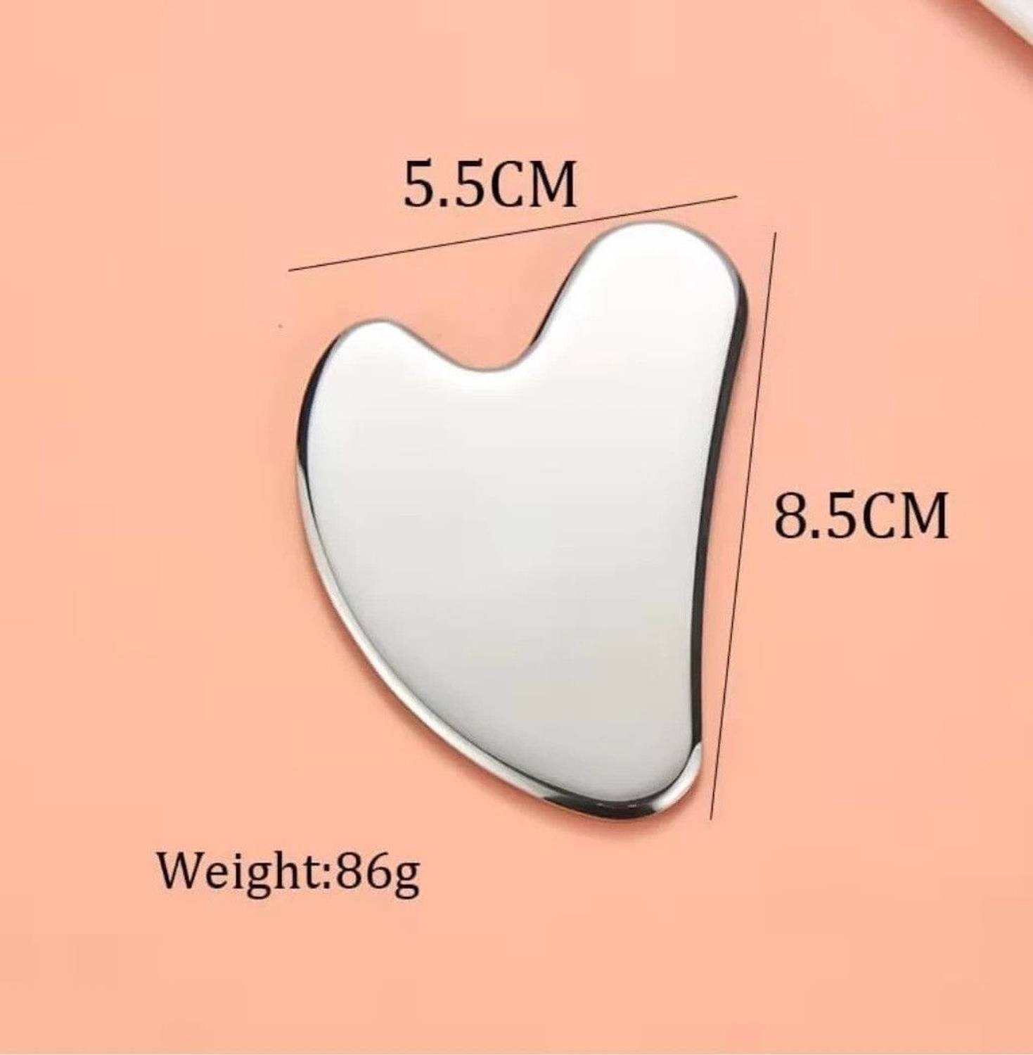 Qudsia Heart Shape 01 Gua Sha Massager - Image 2