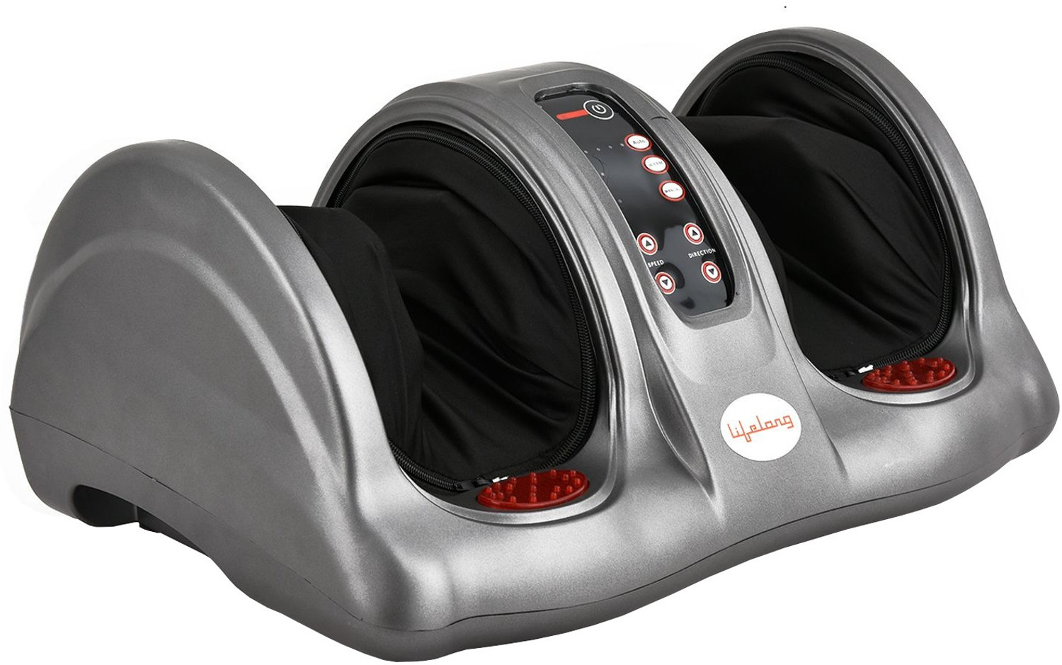Image of Lifelong LLM1080 Pain Relief, Vibration, Boost Blood Circulation, Kneading Massager (Grey)