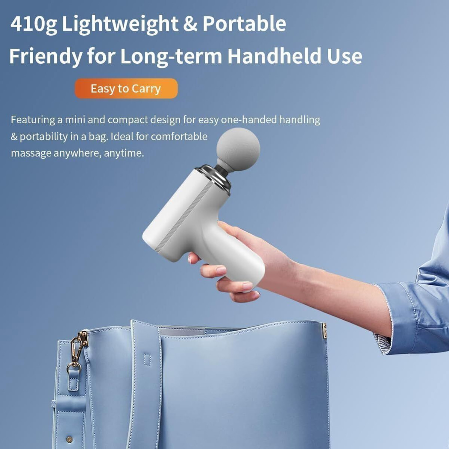 Image of JYORESHA Silicone head, 3000mAh Battery, Pain Relief, Deep Tissue Full body gun Plaster & Patch