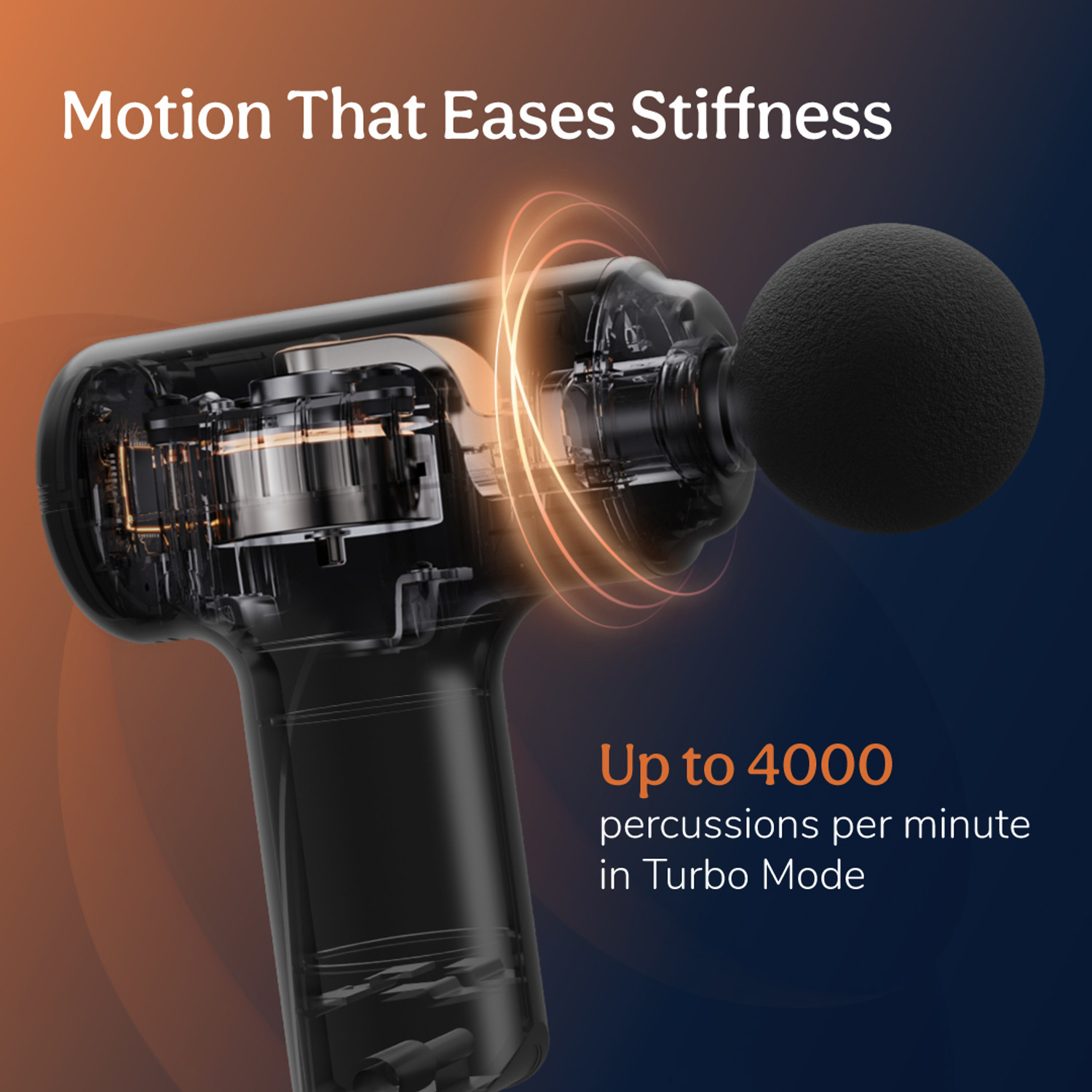 Image of caresmith FCS0104-New Charge Go Massage Gun Full Body Massager for Pain Relief Massager