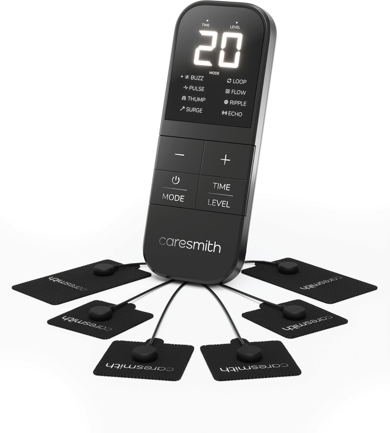 Image of caresmith FCS0147 Charge Tens Massager Machine for Physiotherapy 8 Modes & 20 Intensities Massager
