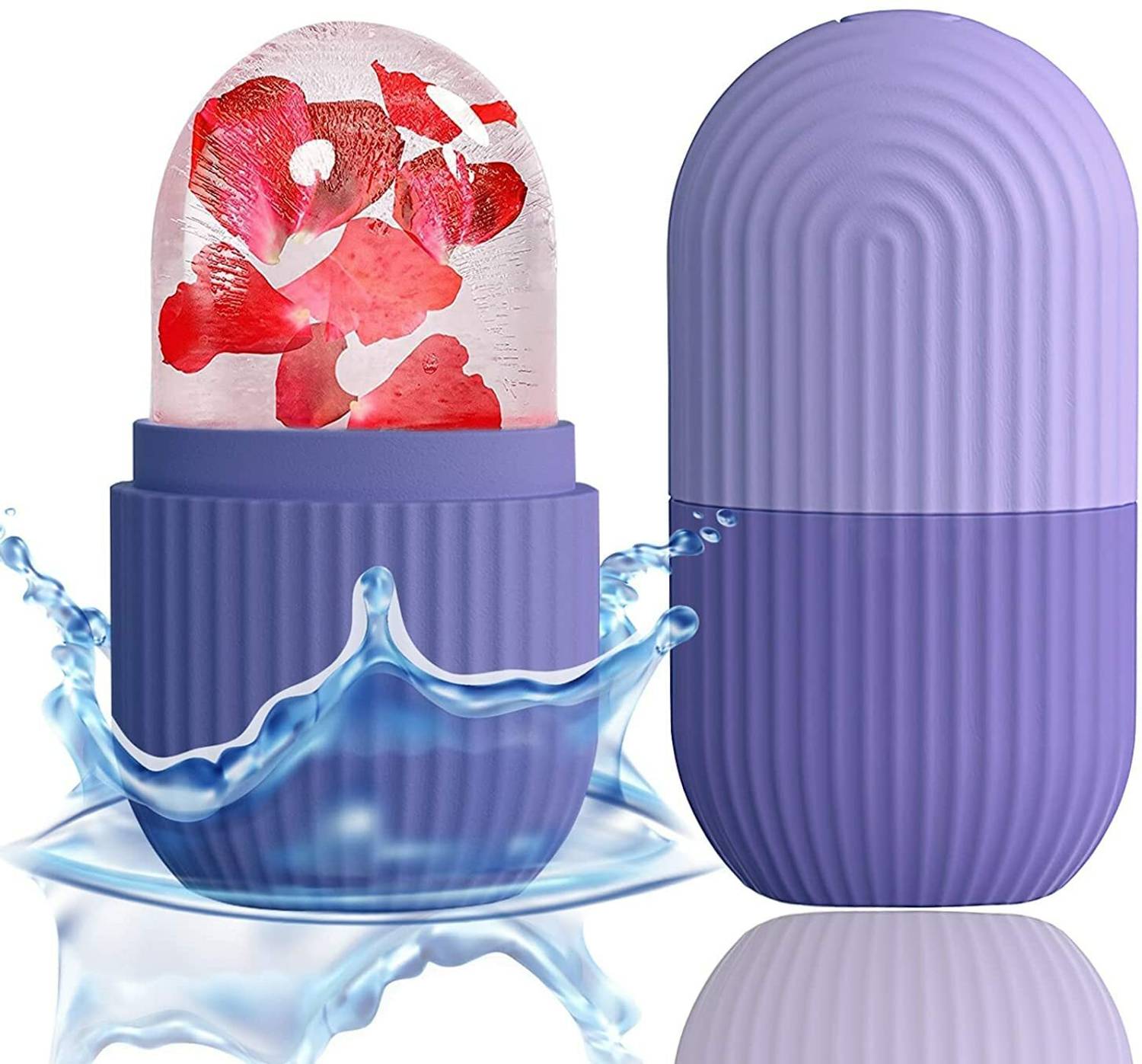 Amaxone Ice Face Roller Facial Ice Roller for Massage, Glow & Skin Tightening Massager