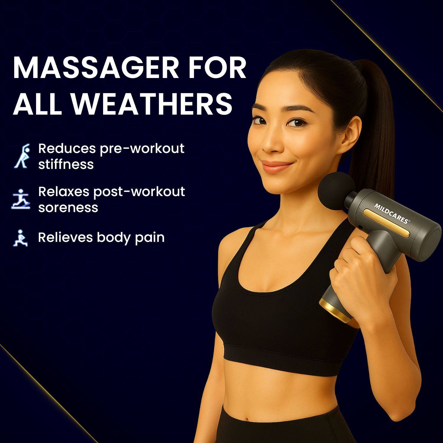 Mildcares Full Body Massage Gun - Image 2