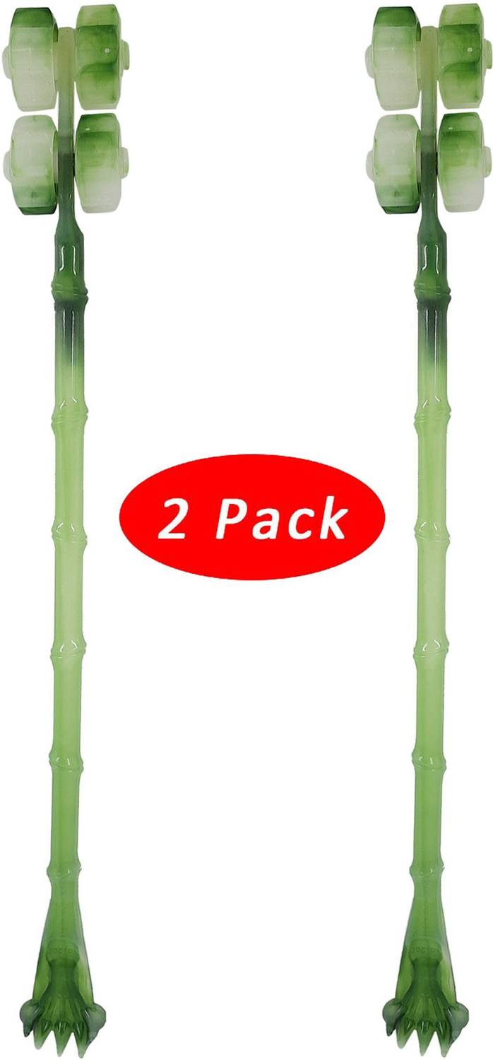 BROLAVIYA Horn Shape Manually Massage Stick 2 Pack Massager